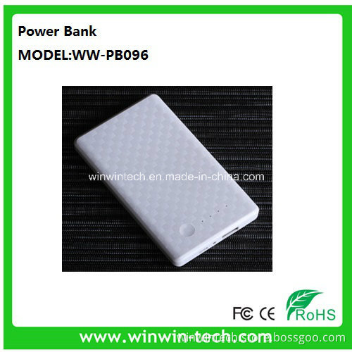 Most Popular Style 4000mAh Power Bank with Babysbreath Stripe